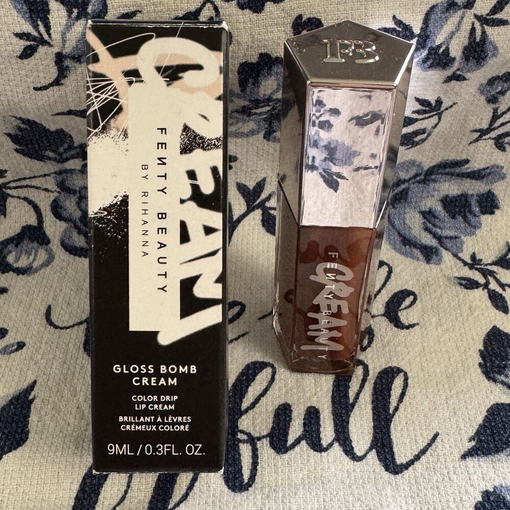 Fenty Beauty Gloss Bomb Cream Color Drip Lip Cream - 04 Cookie Jar - .3oz NIB